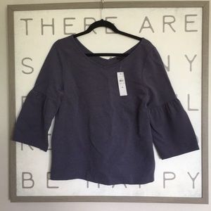Ann Taylor Bell Sleeve Top